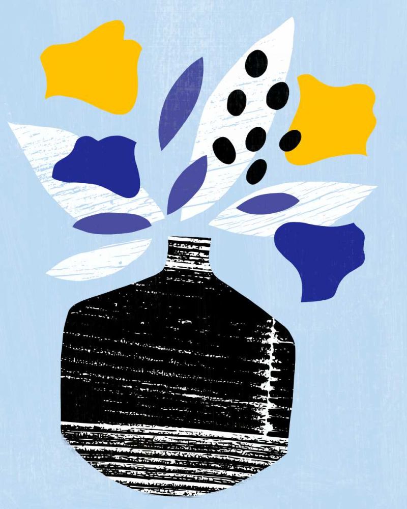 Art Print: Ruffled Vase III