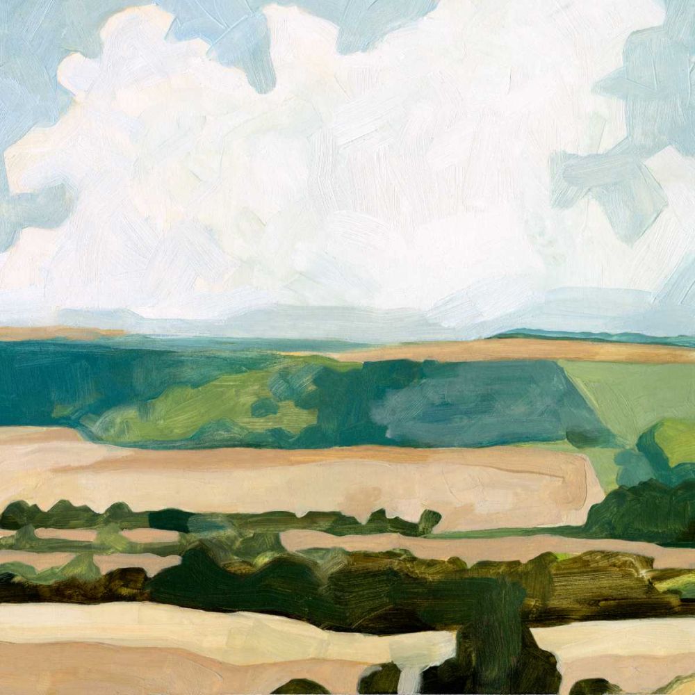 Art Print: Fieldscape I