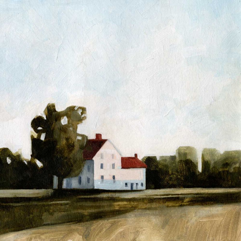 Art Print: Quiet Farmhouse I
