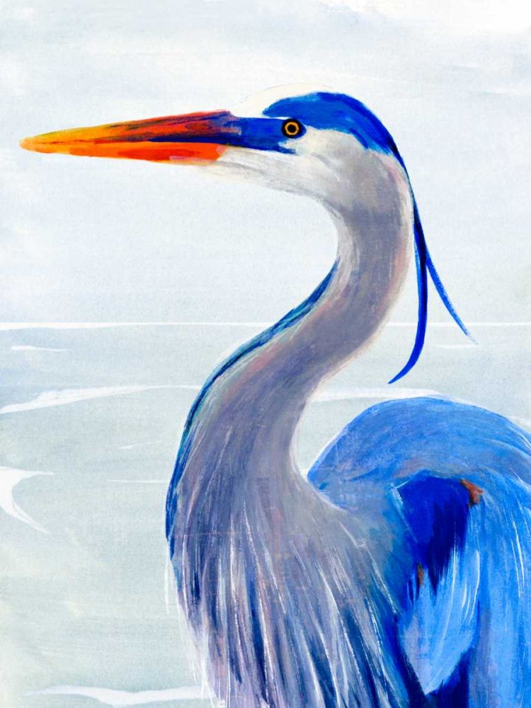 Art Print: Great Blue I
