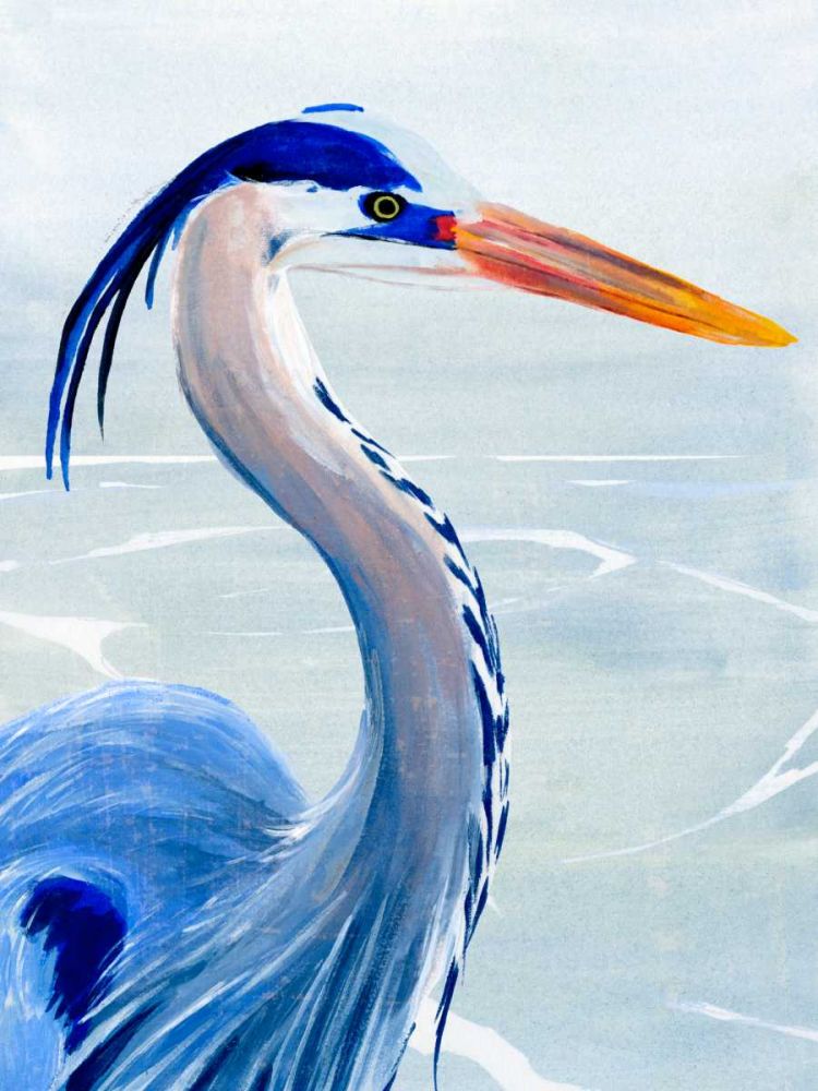Art Print: Great Blue II