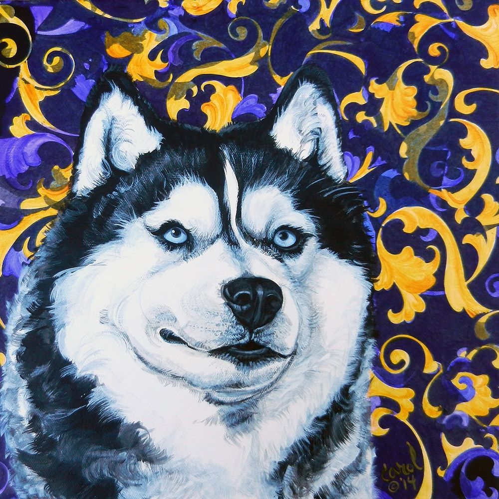 Wall Art Painting id:339865, Name: Playful Pup IV, Artist: Dillon, Carol