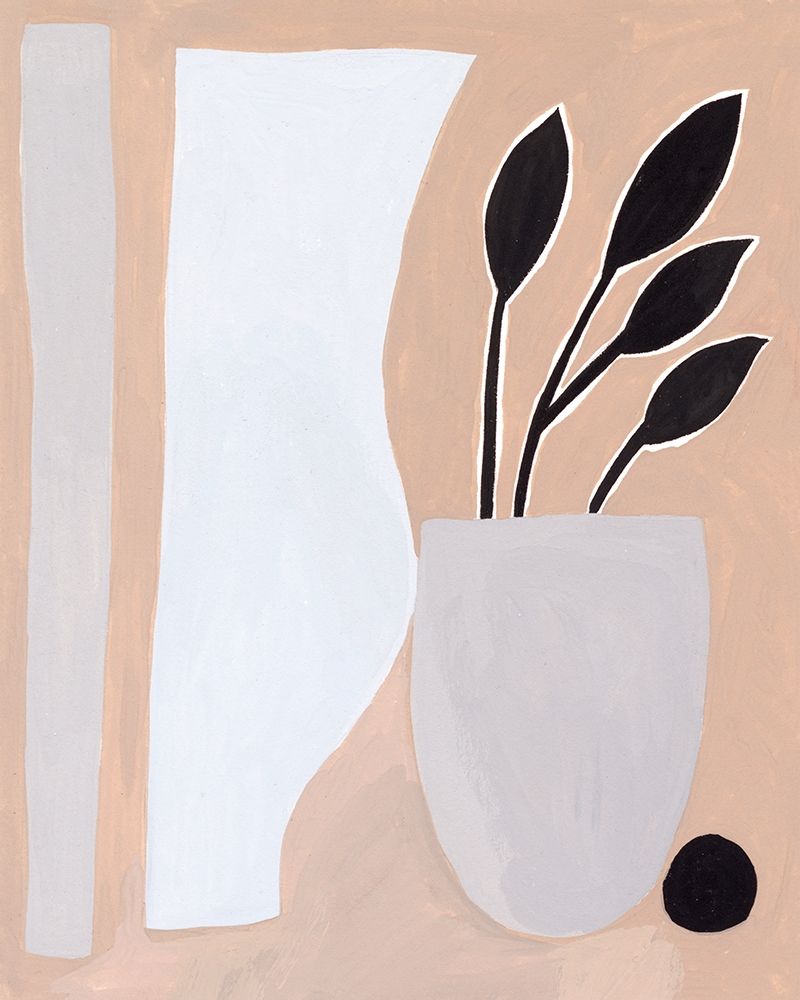 Wall Art Painting id:339892, Name: Pale Abstraction II, Artist: Wang, Melissa