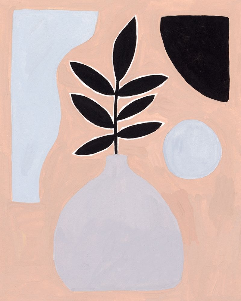 Wall Art Painting id:339894, Name: Pale Abstraction IV, Artist: Wang, Melissa