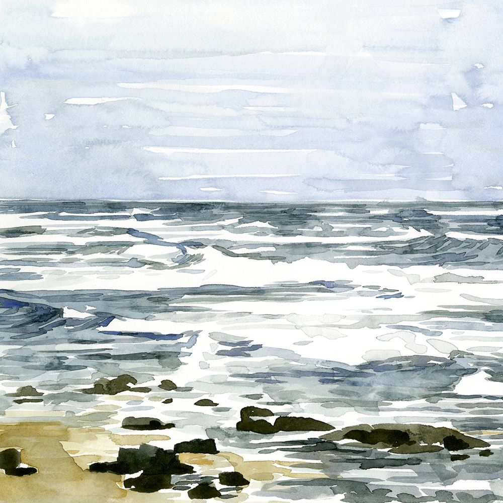 Art Print: Loose Seascape I