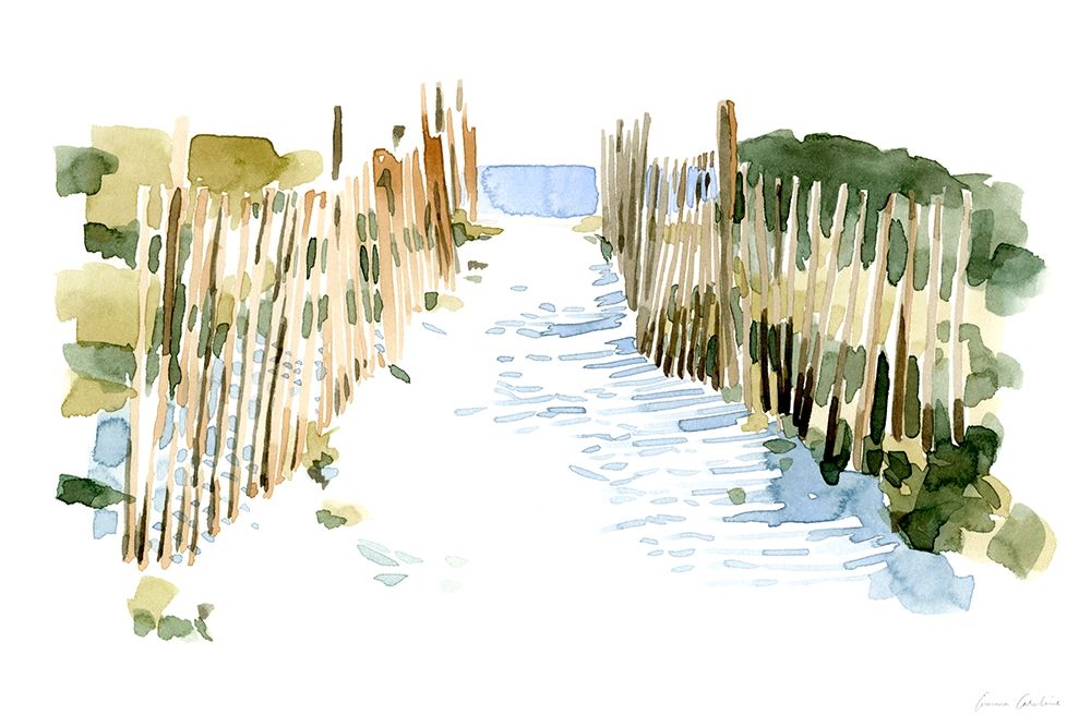 Art Print: Beach Impressions I