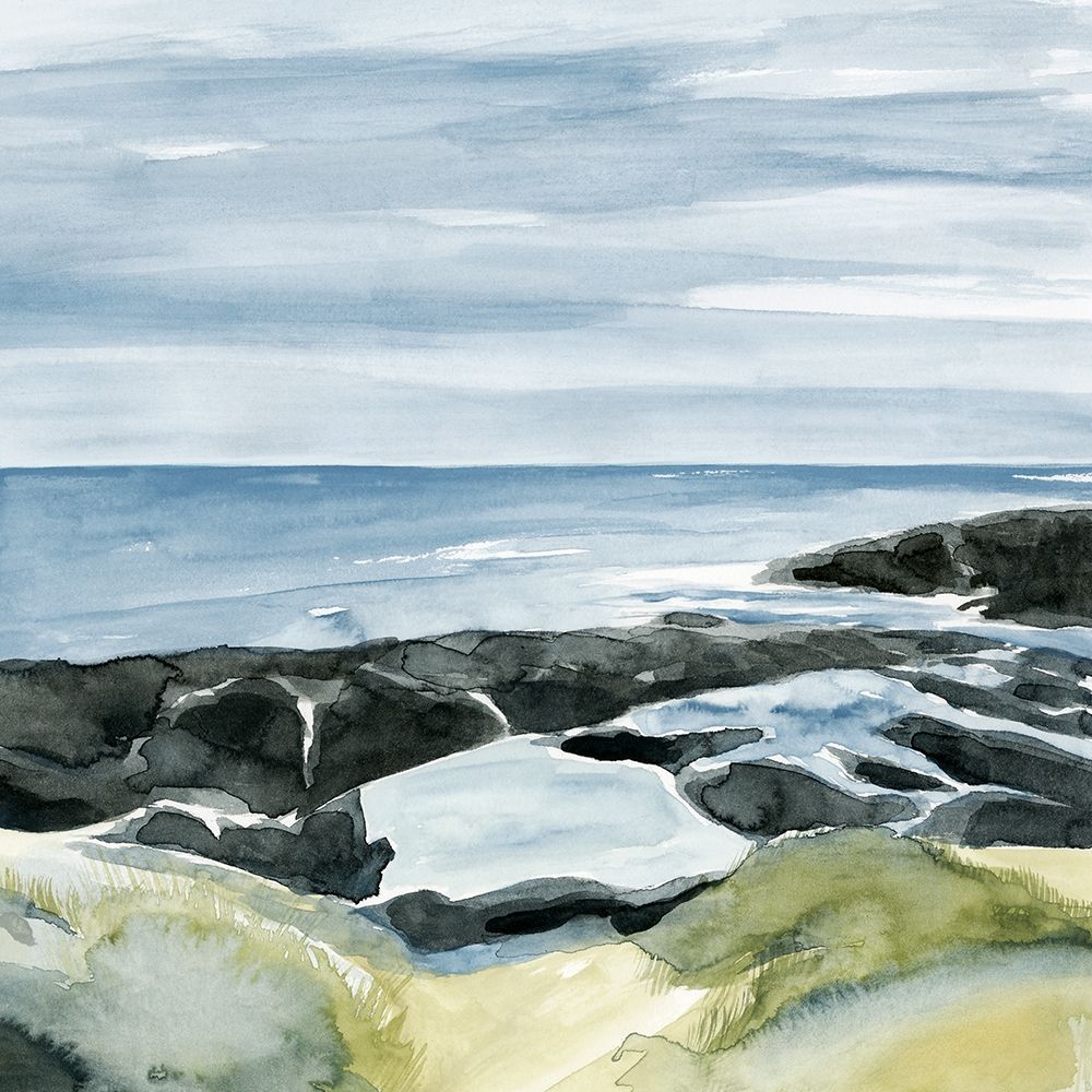 Art Print: Coastal Blue I