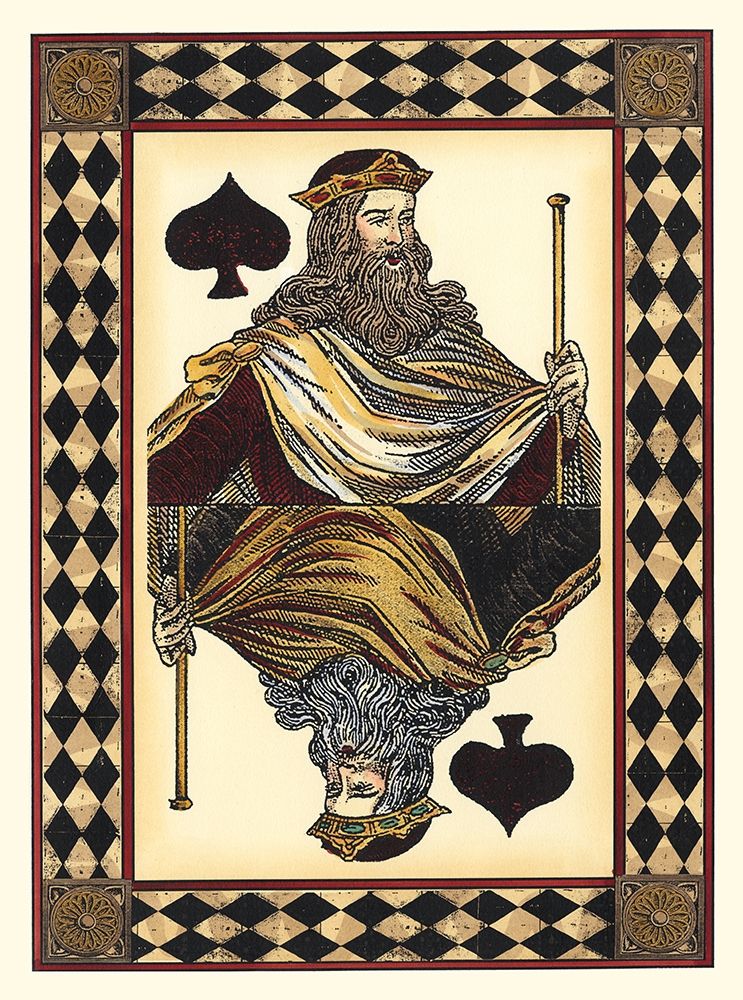 Art Print: Harlequin Cards I