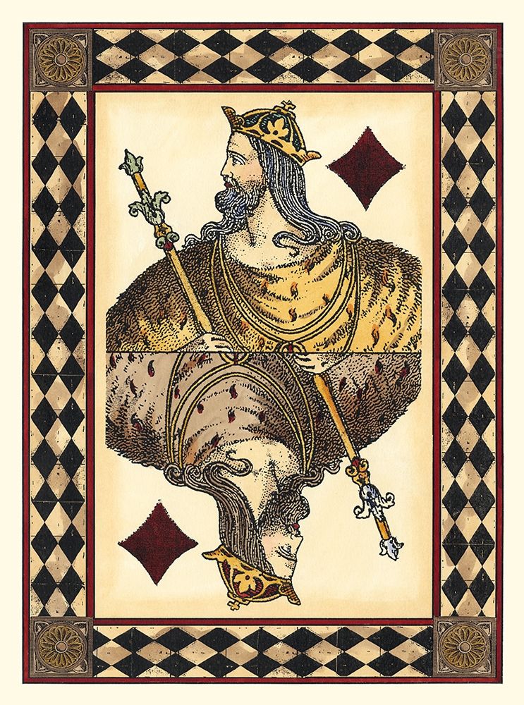 Art Print: Harlequin Cards II