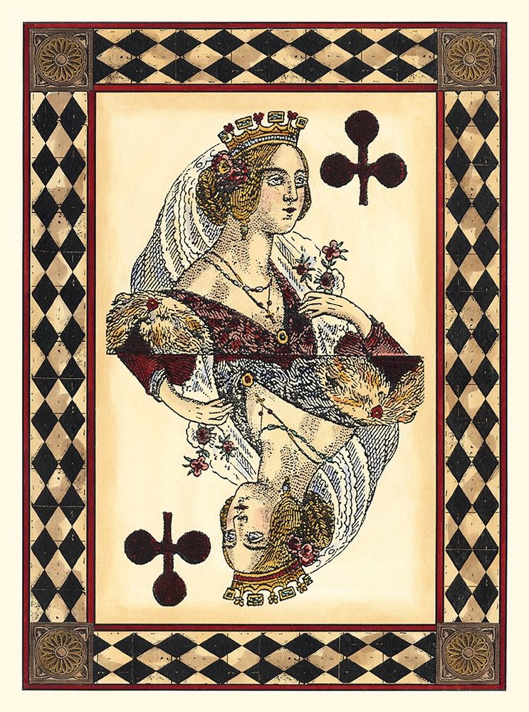 Art Print: Harlequin Cards III