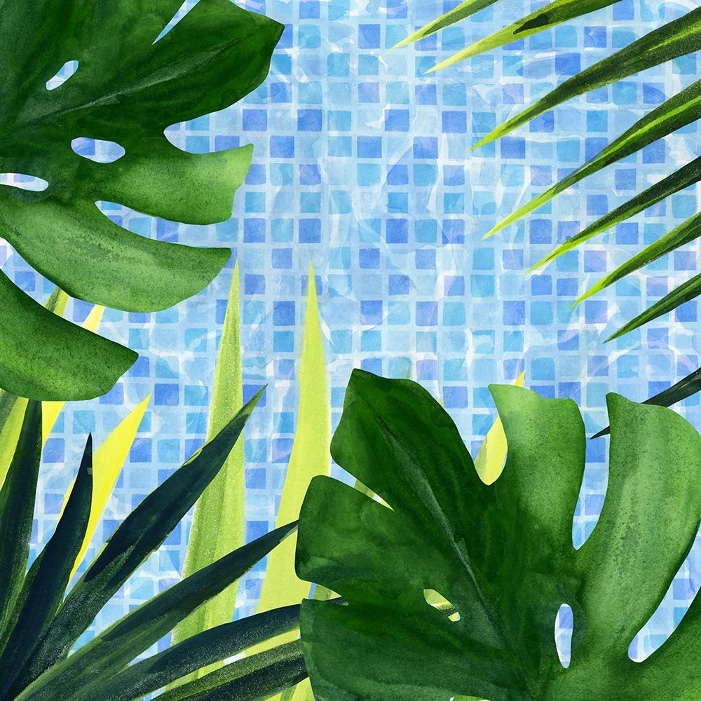 Art Print: Poolside Shade I