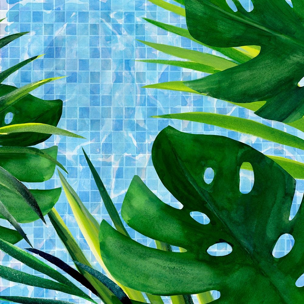 Art Print: Poolside Shade II