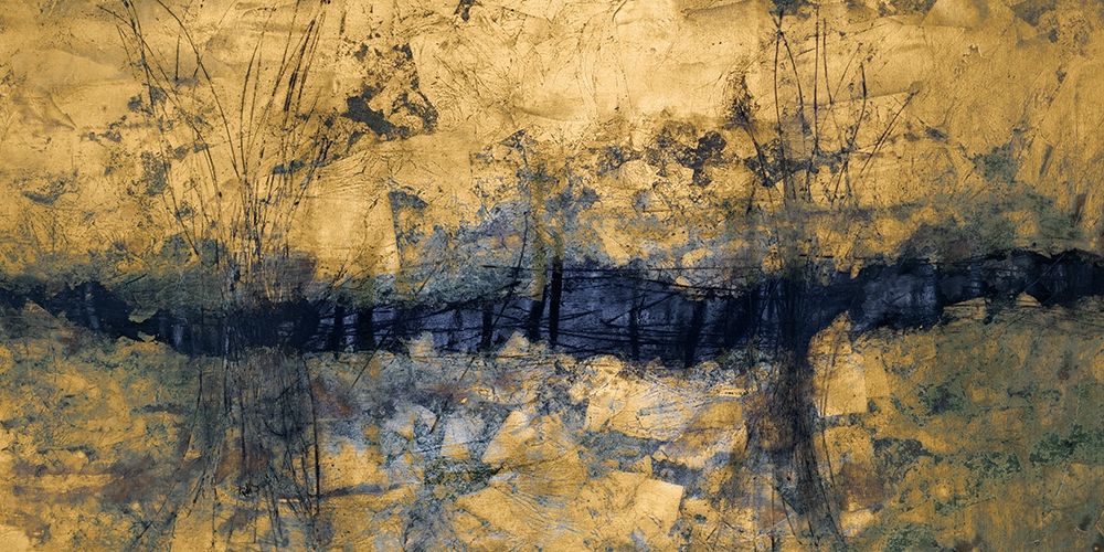 Art Print: Etched Gold