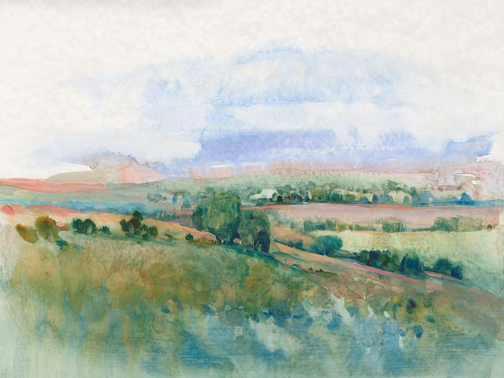 Art Print: Hilltop Vista II