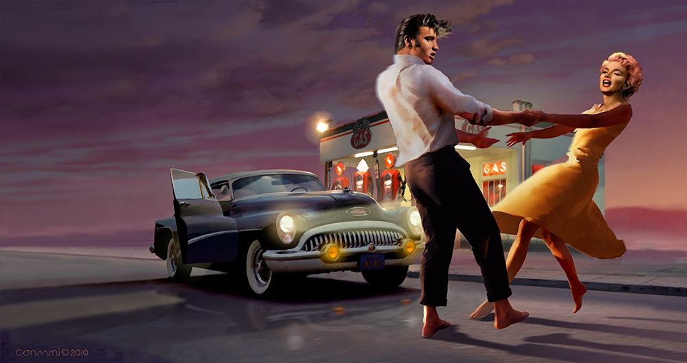 Wall Art Painting id:388621, Name: Rendezvous 2, Artist: Consani, Chris