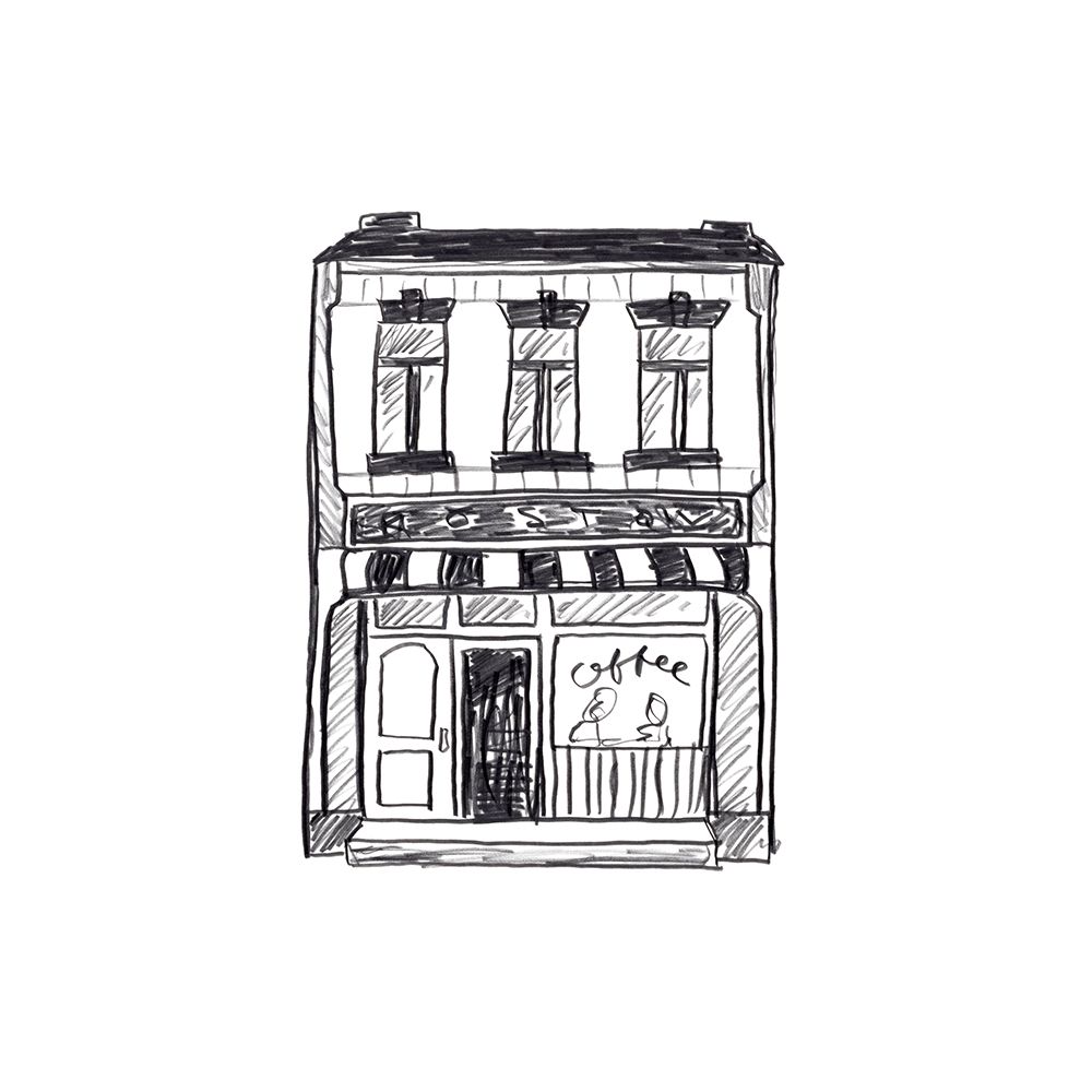 Art Print: Shopfront Sketches III