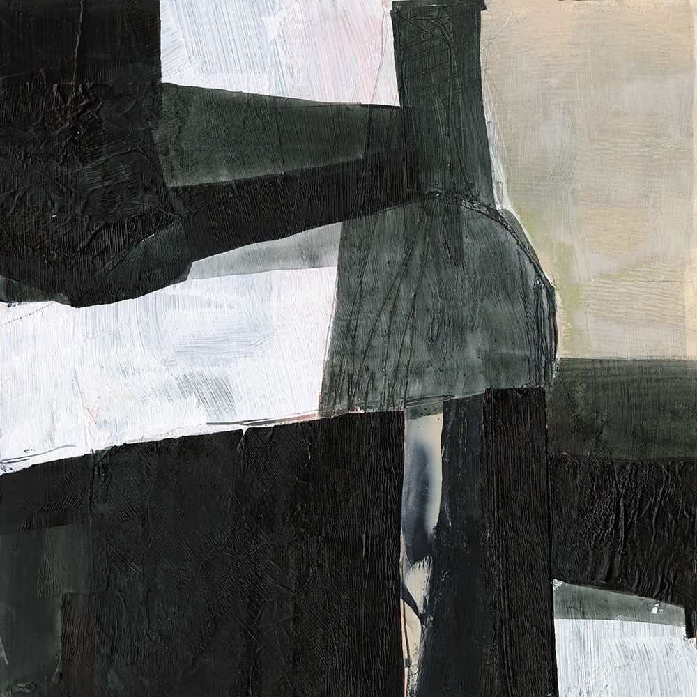Wall Art Painting id:418548, Name: Deconstructed Ebony II, Artist: Goldberger, Jennifer