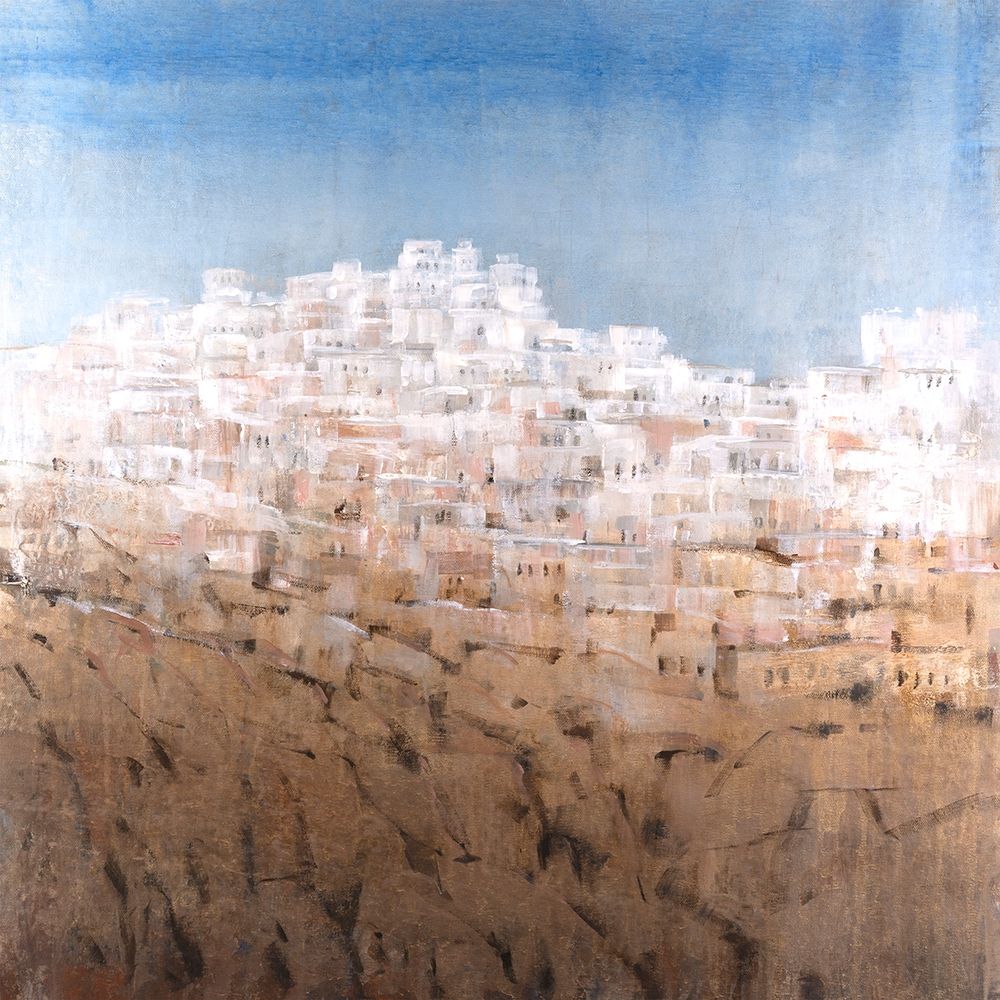 Art Print: Hilltop Village I