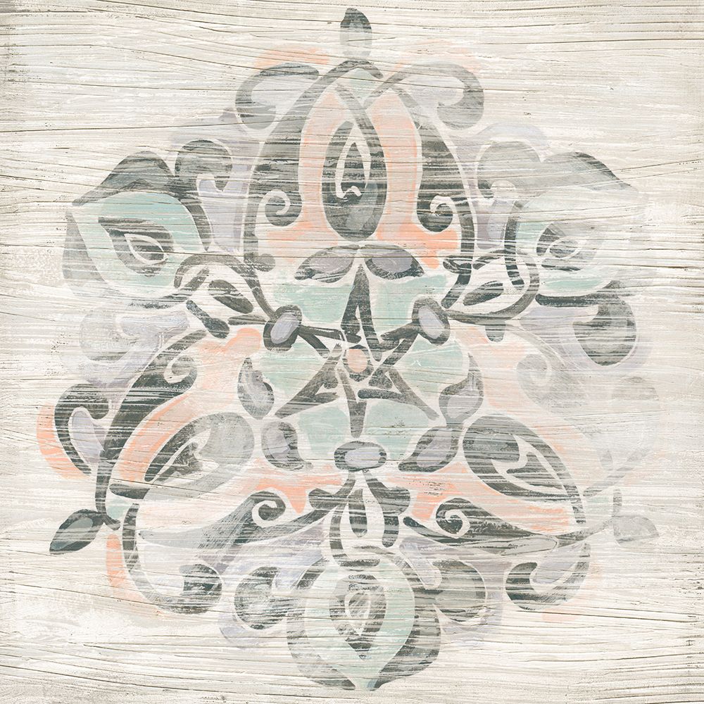 Art Print: Weathered Emblem I