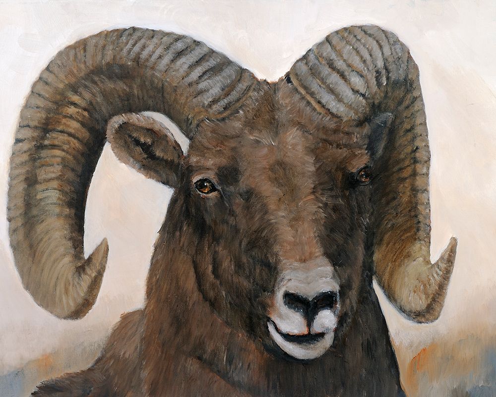 Wall Art Painting id:445203, Name: The Horns Have It I, Artist: Winkler, Kathy