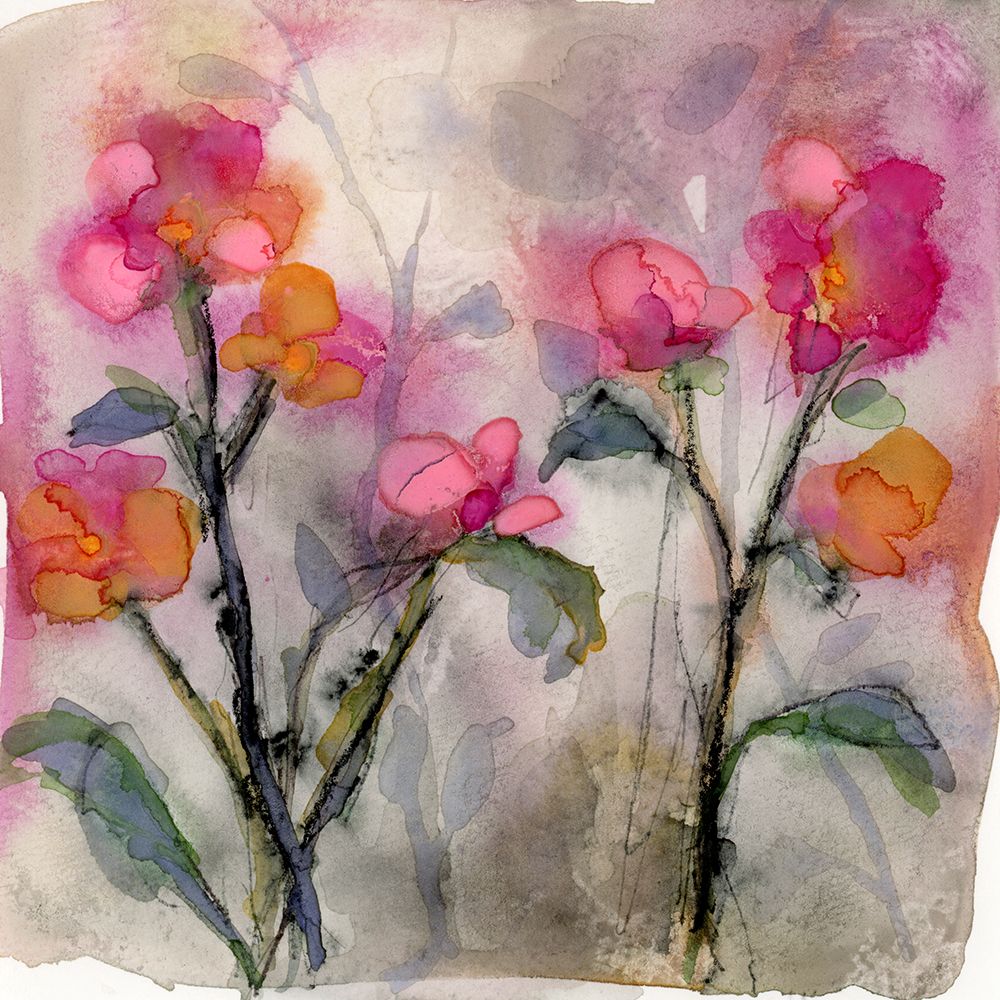 Wall Art Painting id:444291, Name: Dream of Flowers IV, Artist: Quin, Marabeth