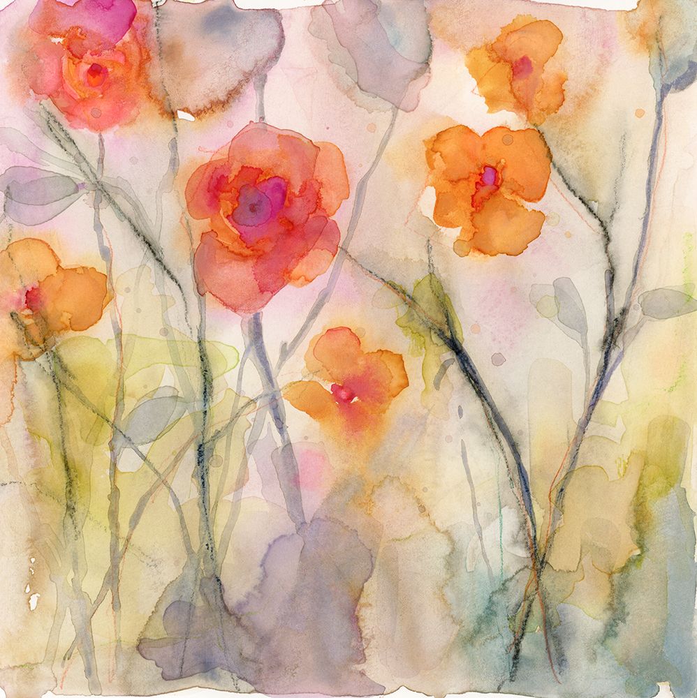 Wall Art Painting id:444292, Name: Dream of Flowers V, Artist: Quin, Marabeth