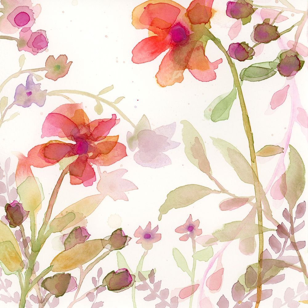 Wall Art Painting id:444336, Name: The Favorite Flowers II, Artist: Quin, Marabeth