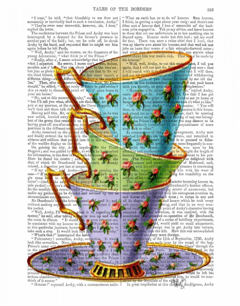 Wall Art Painting id:67661, Name: Stack Of Three Vintage Teacups, Artist: Fab Funky