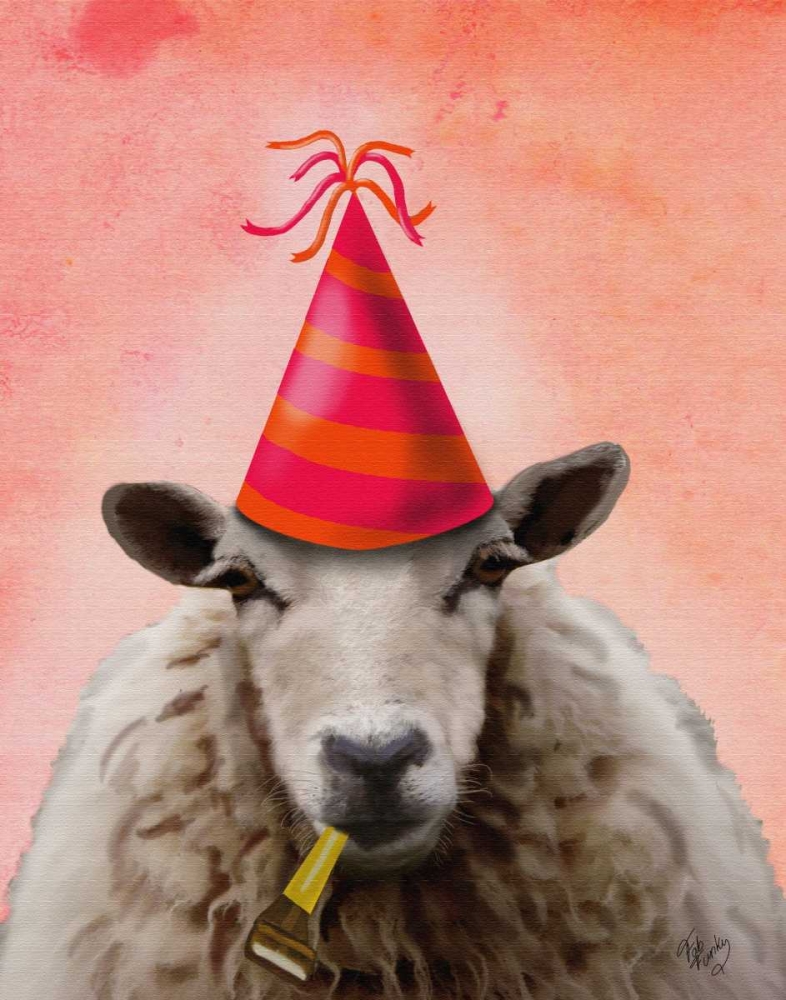 Art Print: Party Sheep