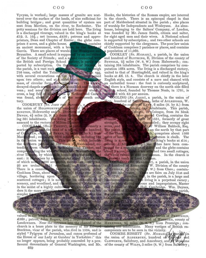 Wall art: Dodo in Teacup, by Fab Funky