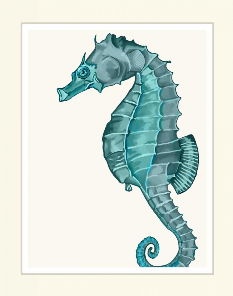 Art Print: Blue Underwater Scenes 2 c