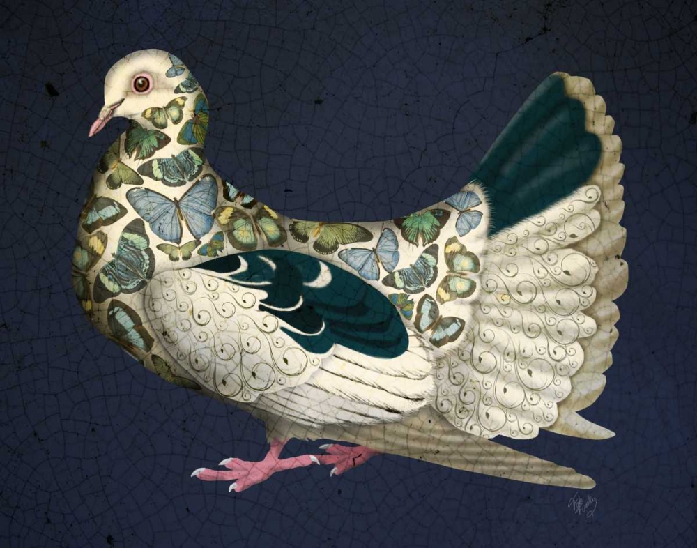 Art Print: Butterfly Dove