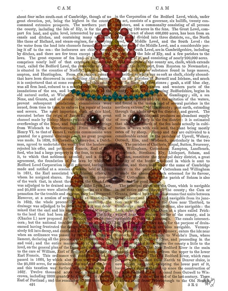 Wall Art Painting id:245188, Name: Yellow Labrador and Tiara, Portrait, Artist: Fab Funky