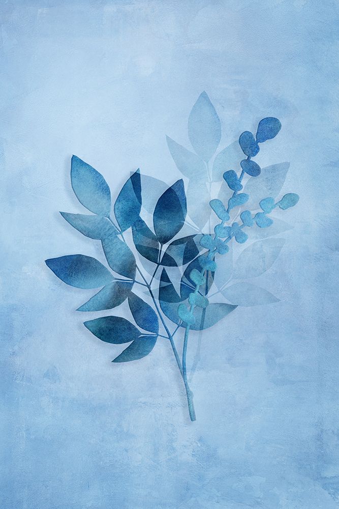 Wall Art Painting id:454342, Name: Tropical Night in Blue I, Artist: Haase, Andrea