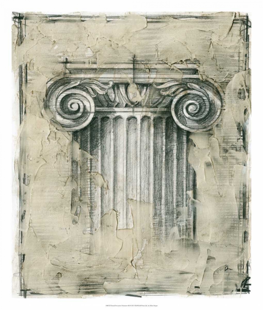 Wall art: Printed Decorative Ornament III, by Harper, Ethan