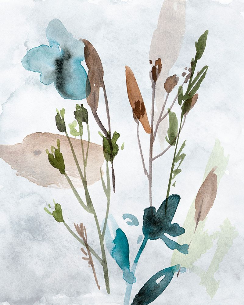 Wall Art Painting id:477722, Name: Watercolor Wildflowers IV, Artist: Wang, Melissa