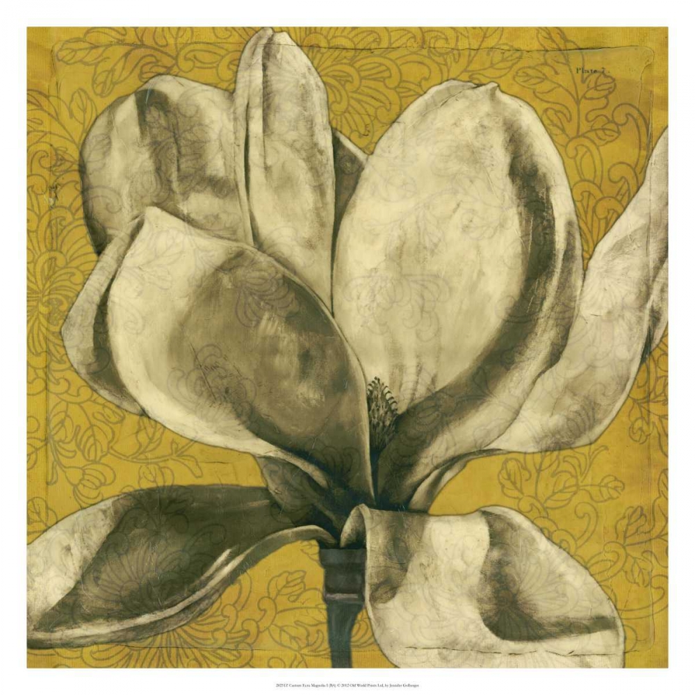 Wall Art Painting id:165910, Name: Ecru Magnolia I, Artist: Goldberger, Jennifer