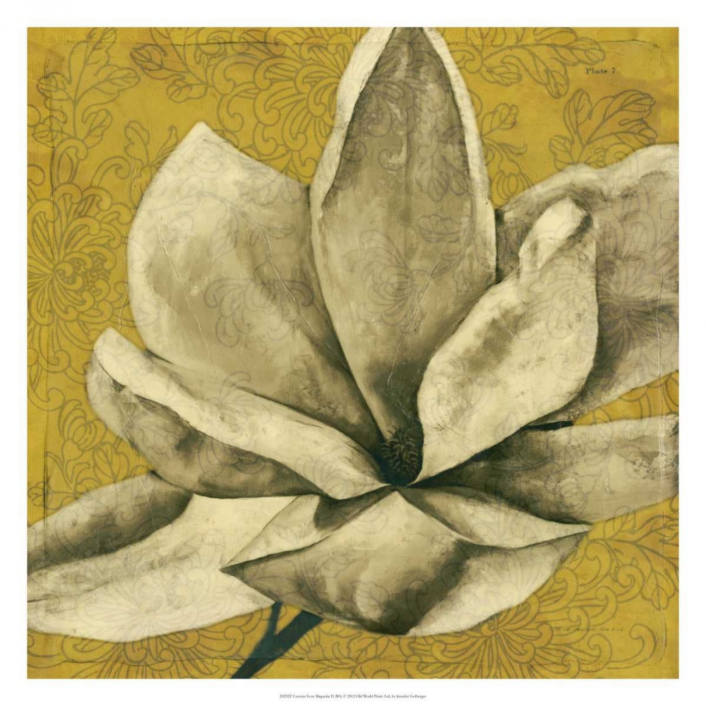Wall Art Painting id:165911, Name: Ecru Magnolia II, Artist: Goldberger, Jennifer