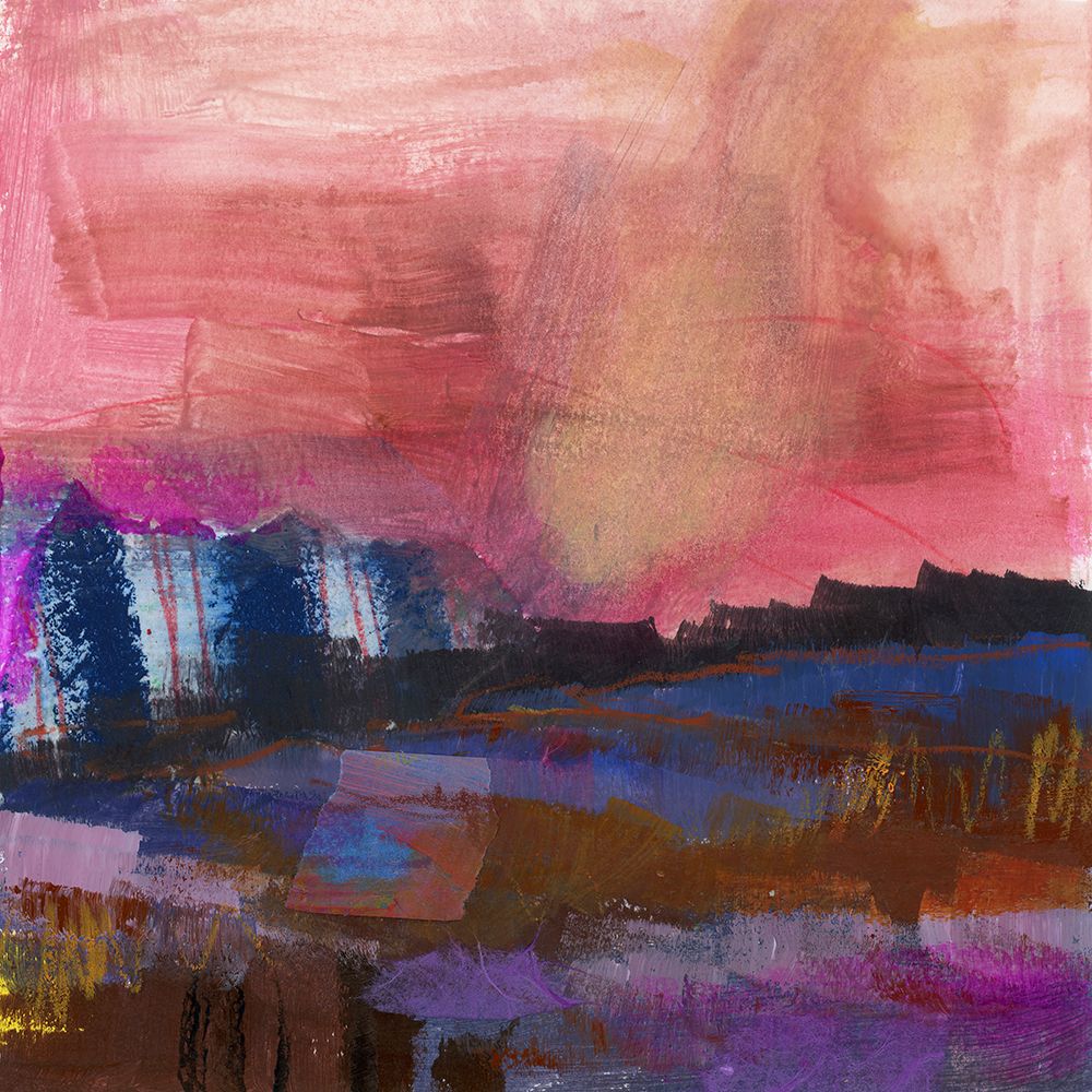 Art Print: Carmine Skies  II