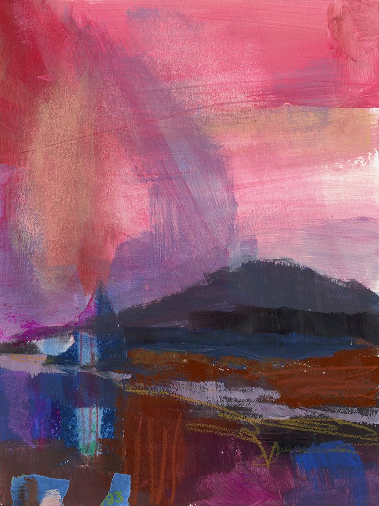 Art Print: Carmine Skies  III