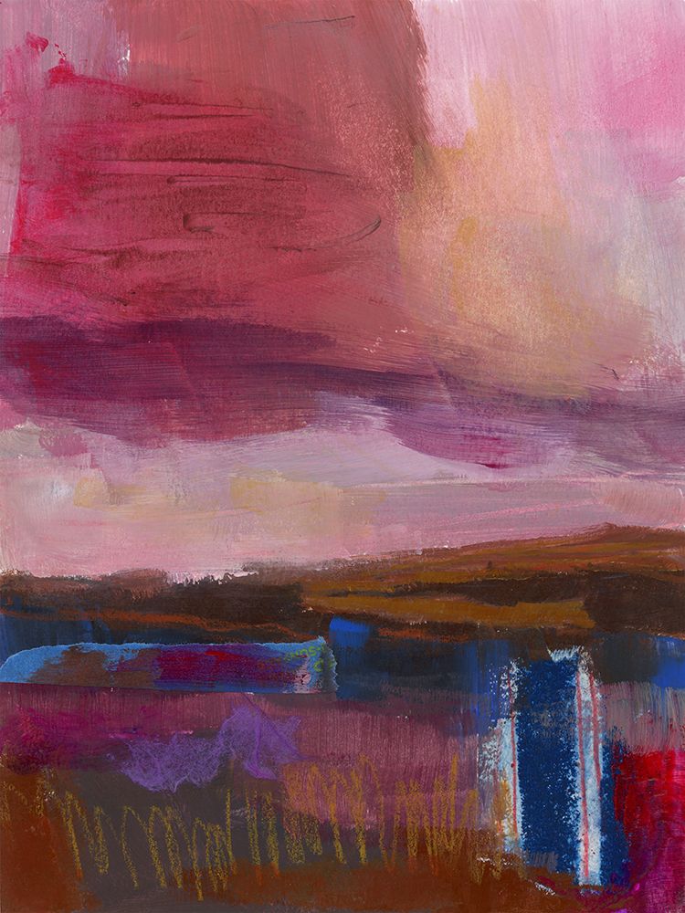 Art Print: Carmine Skies  IV