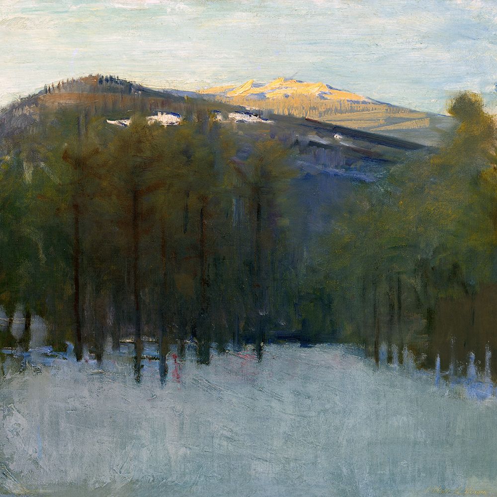 Wall Art Painting id:597714, Name: Thayer Mountains I, Artist: Thayer, Abbott Handerson