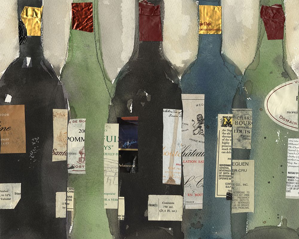 Wall Art Painting id:597819, Name: After the Pouring II, Artist: Dixon, Samuel