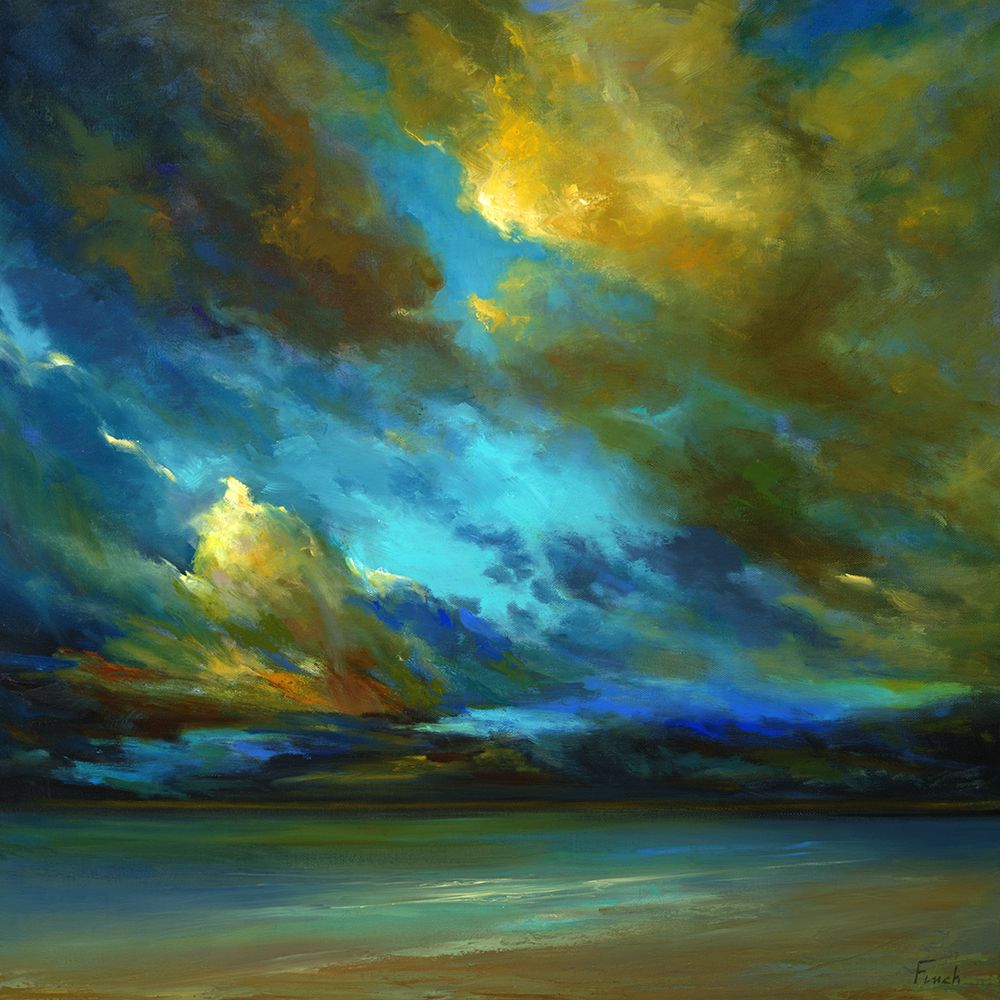 Art Print: Coastal Clouds