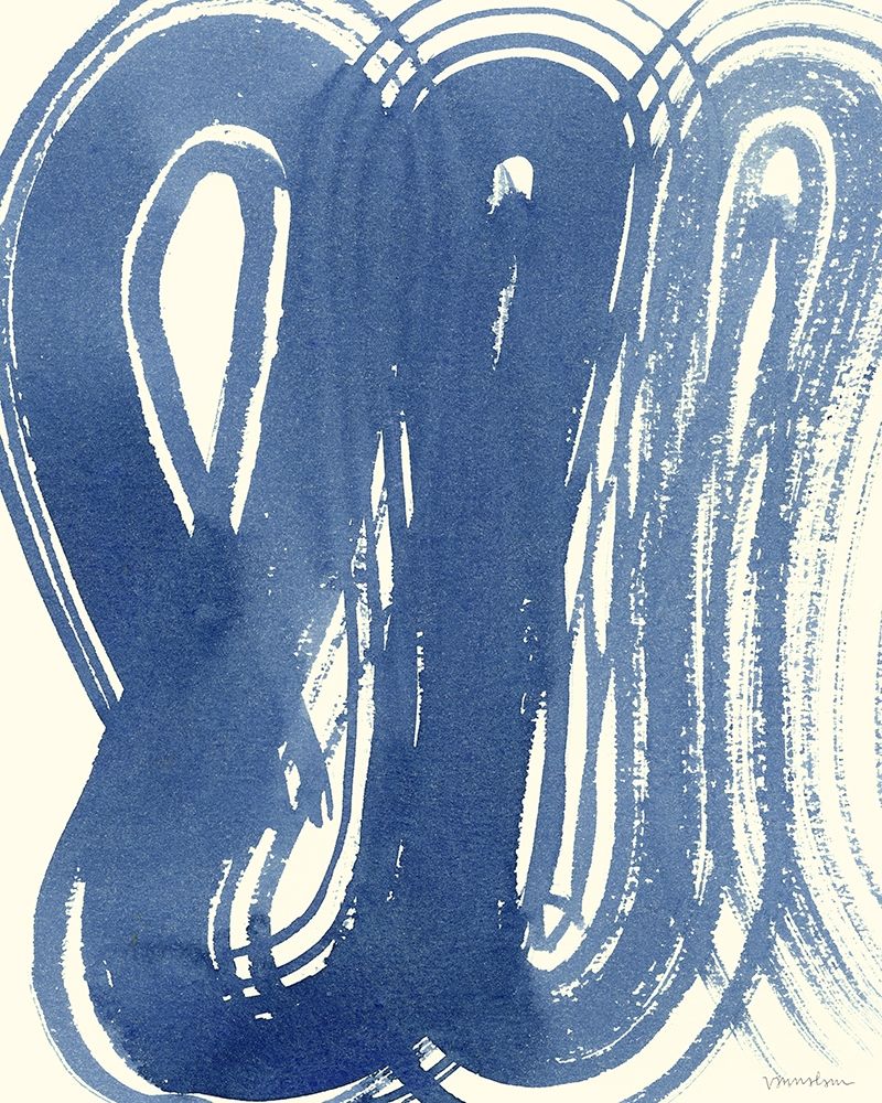 Wall Art Painting id:234460, Name: Macrame Blue V, Artist: Lam, Vanna