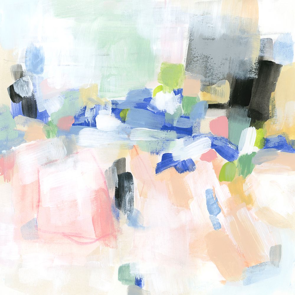 Art Print: Lake Effect Abstract I