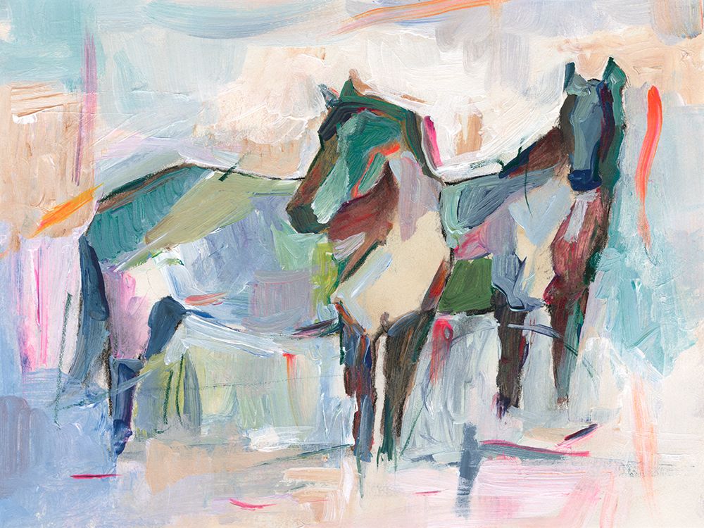 Art Print: Contemporary Pair I