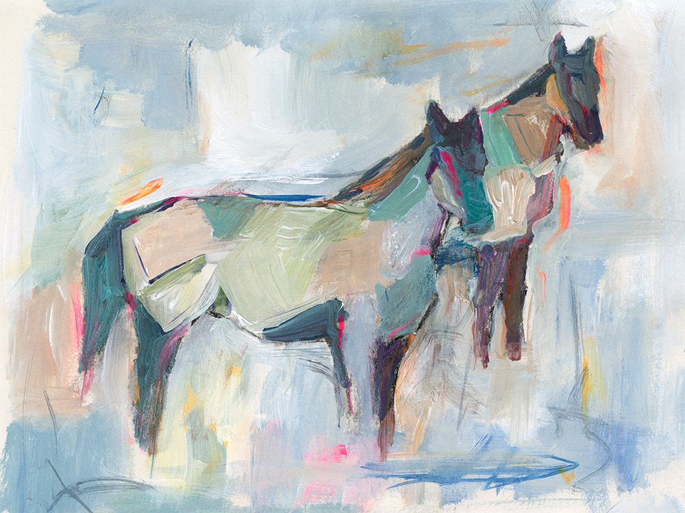 Art Print: Contemporary Pair II