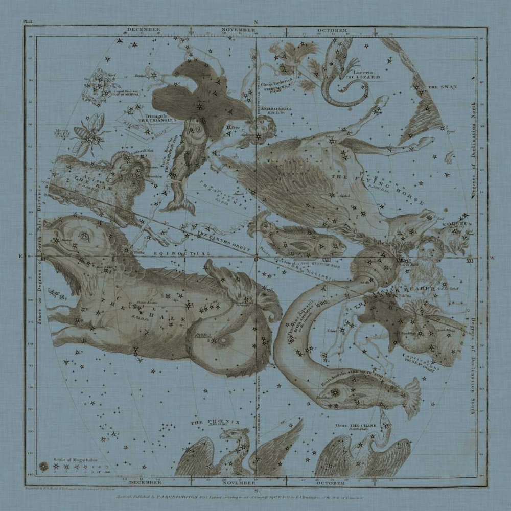 Wall art: Zodiac I, by Evans, W.G.