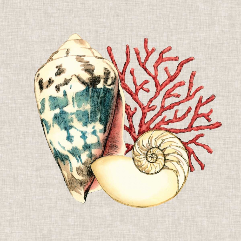 Art Print: By the Seashore I